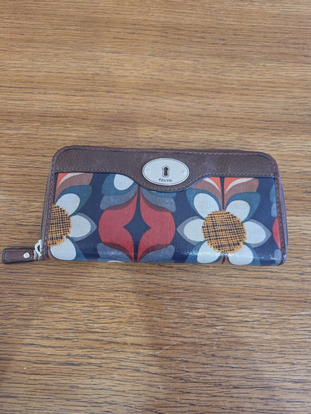 Fossil Keyper Retro Floral Wallet